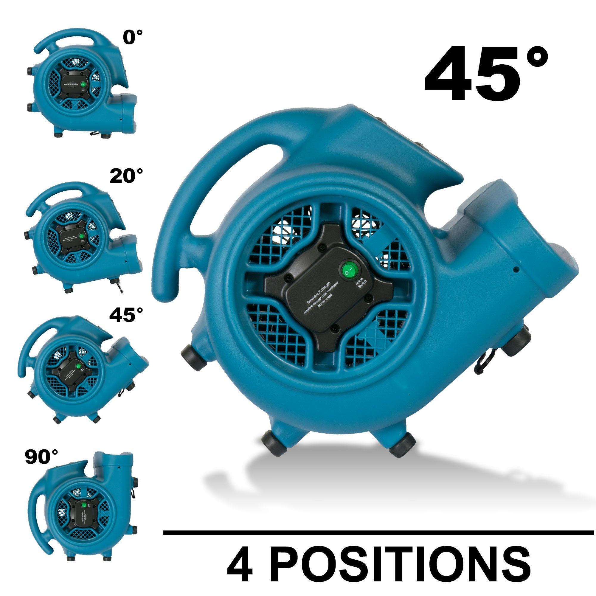Freshen Aire XPOWER P-450NT Scented Air Mover Ionizer for Immediate Scenting, Cooling, Ventilating, & Drying of Large Areas