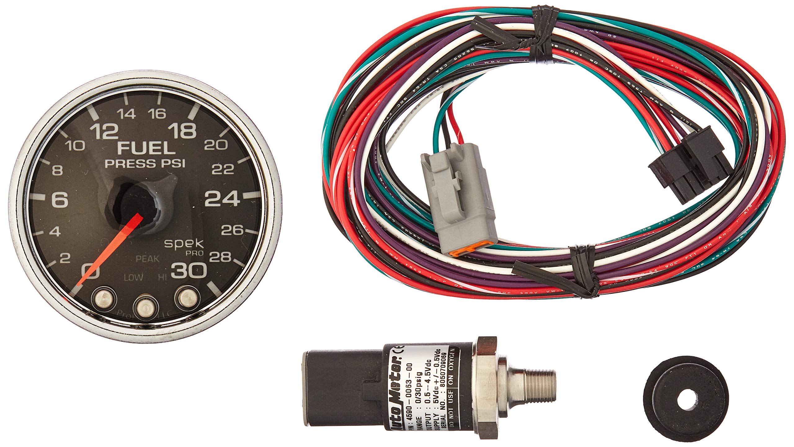 P31631 AUTO METER Spek-Pro Instrument Panel Fuel Pressure Gauge