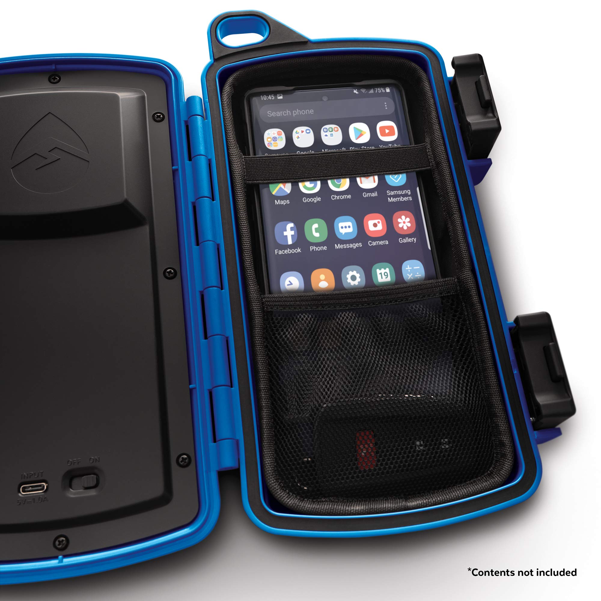 EcoExtreme 2 ECOXGEAR Bluetooth Speaker Dry Box for Your Smartphone (Blue)
