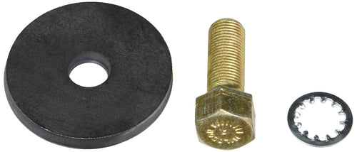 Milodon 1/2" - 20 x 1-3/8" Grade 8 Heat-Treated Balancer Bolt with 1/4" Washer for Big Block Chevy, Black 84532