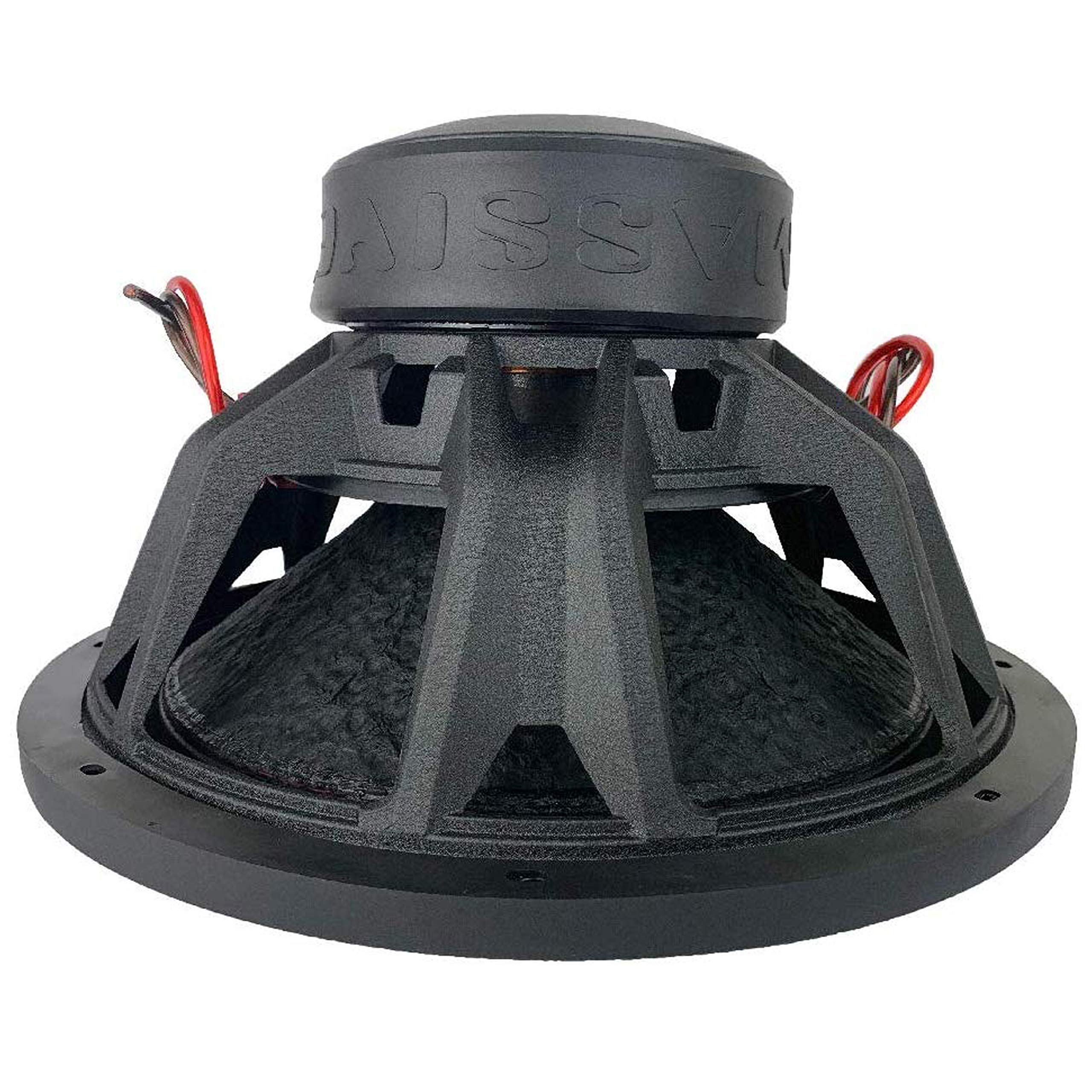 KILOX154 Massive Audio 15" 1000 WATTS RMS Dual 4 OHM 3" V.C. SUBWOOFER