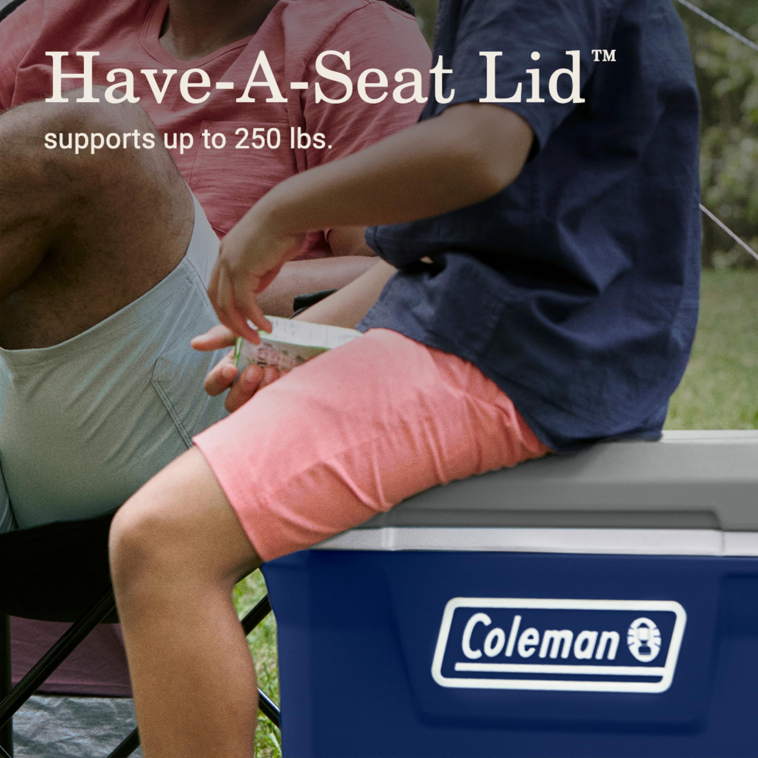 Coleman Insulated Classic Series Portable Rolling Cooler with Wheels, Leak-Resistant Outdoor Hard Cooler Keeps Ice up to 5 Days, 65-Quart
