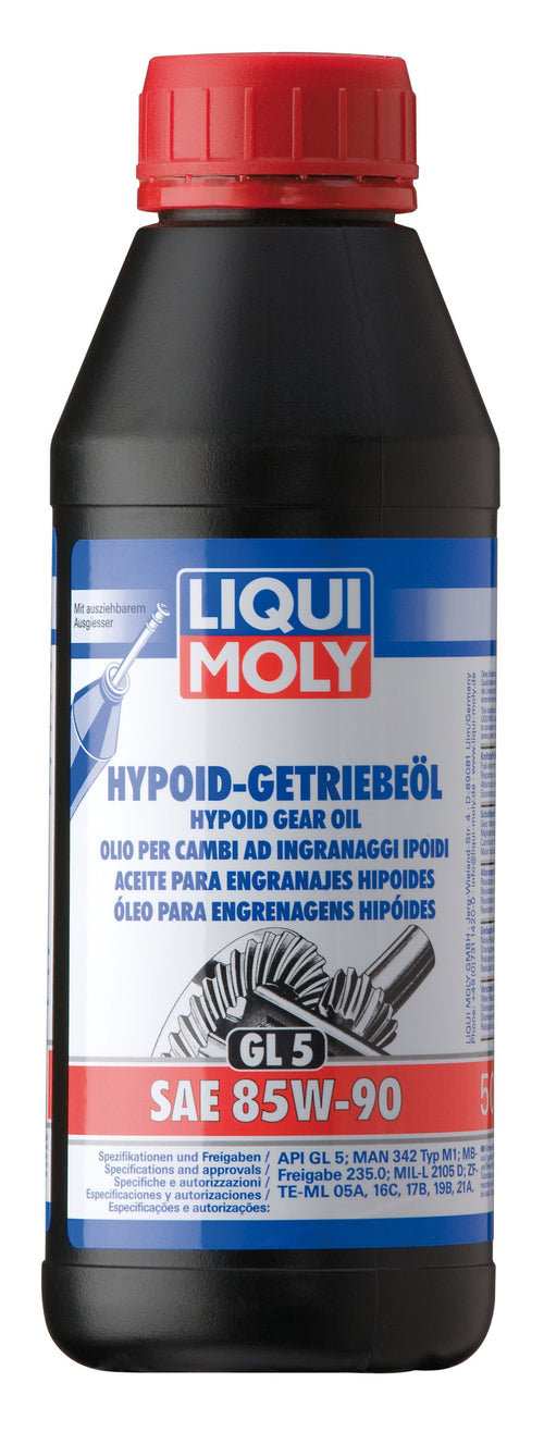 85W-90 Liqui Moly 20010 GL-5 High Pressure Gear Oil - 1 L