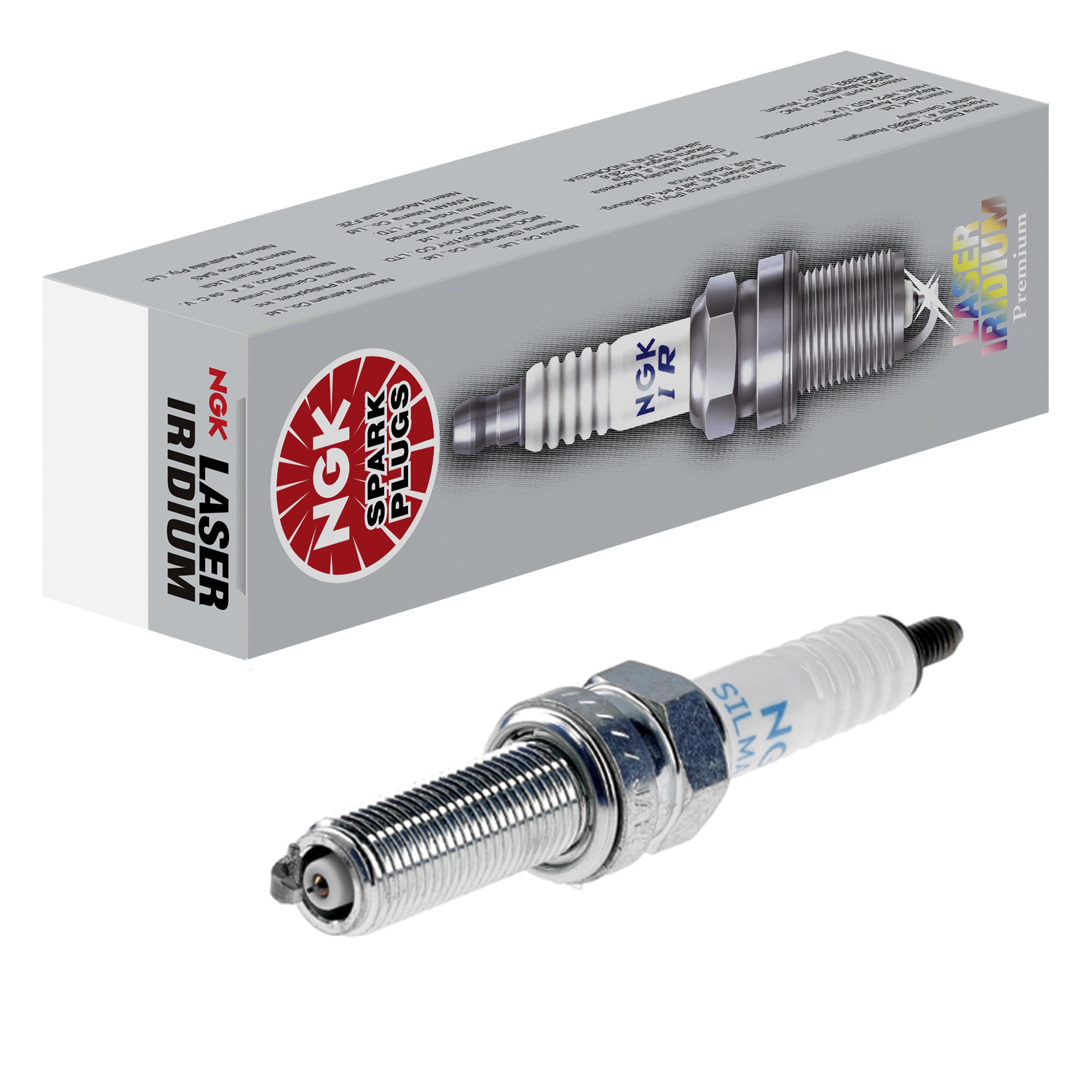 Box of 4 NGK Laser Iridium Spark Plug (SILMAR9B9)