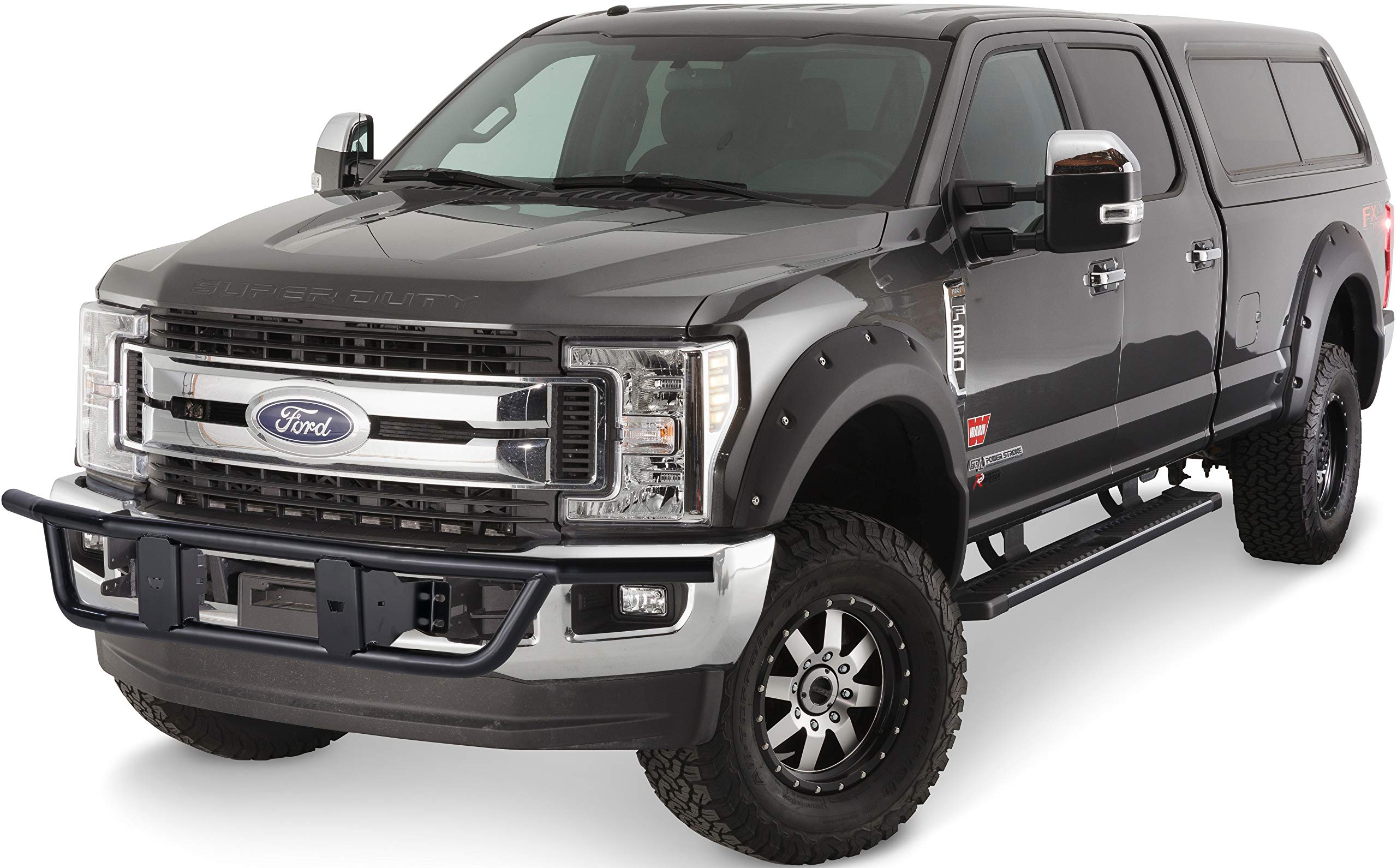 Trans4mer WARN 103508 Bumper Guard and Light Mount, Fits: Ford Super Duty (2017+)
