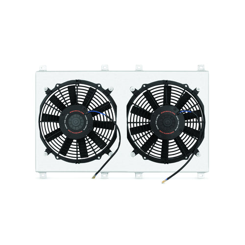 Mishimoto Performance Aluminum Fan Shroud MMFS-B4-90 Fits Subaru Legacy 1990-1994 Silver