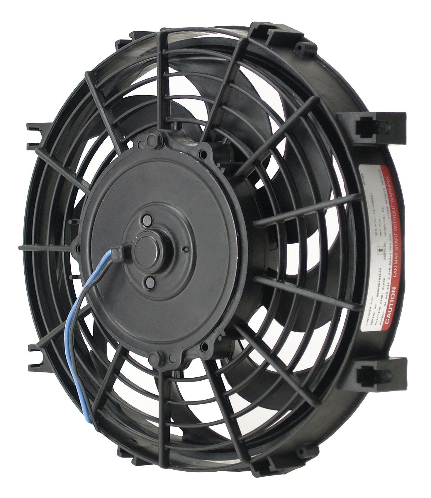 Derale 16509 Premium Kit 9" Tornado Electric Fan, Black