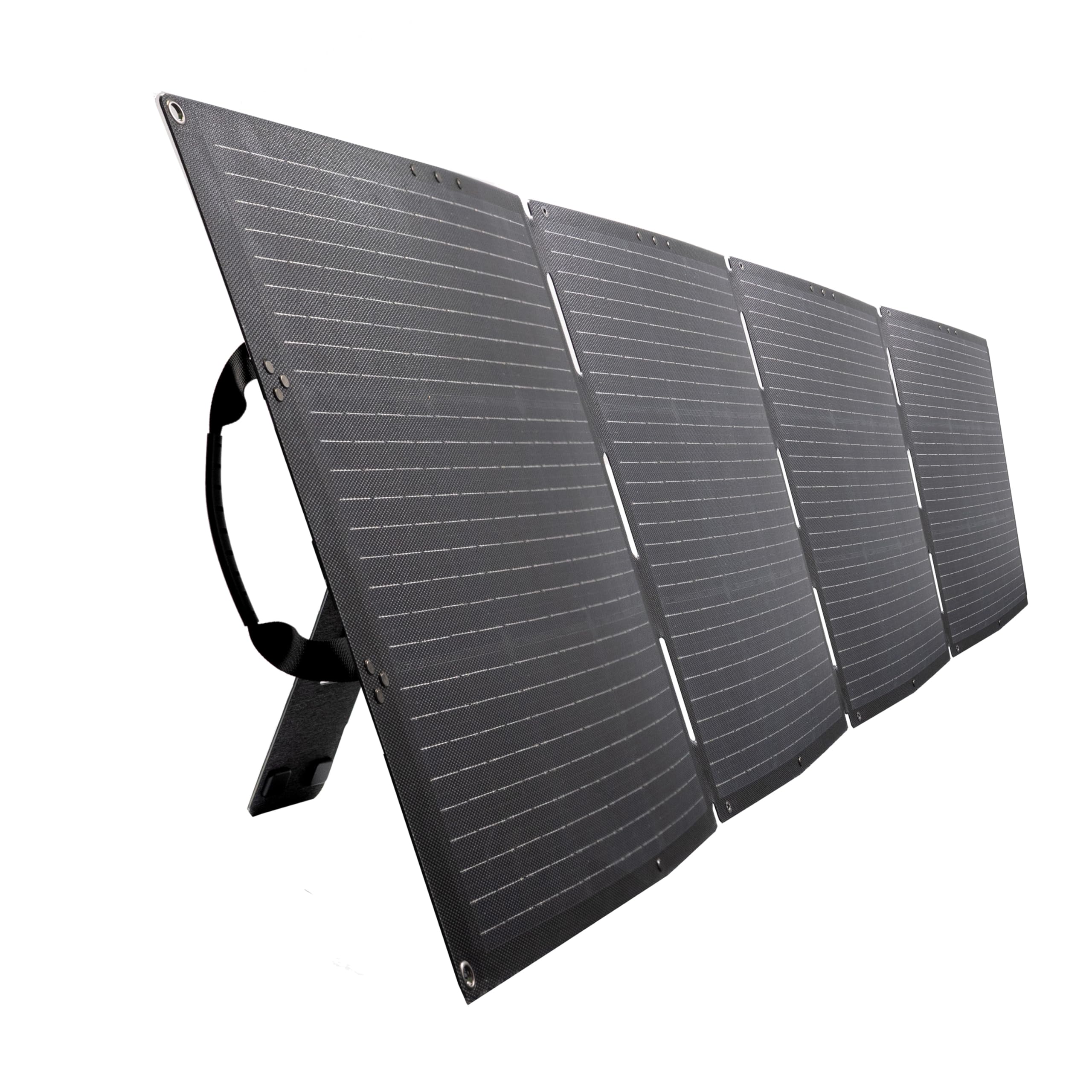 Wagan 200W EL8215 Foldable Solar Panel High Efficiency with Anderson Connector 6.5 ft Power Cable Compatible with Any Anderson Equipped Device for Solar Power Generator Van Camping Off-Grid