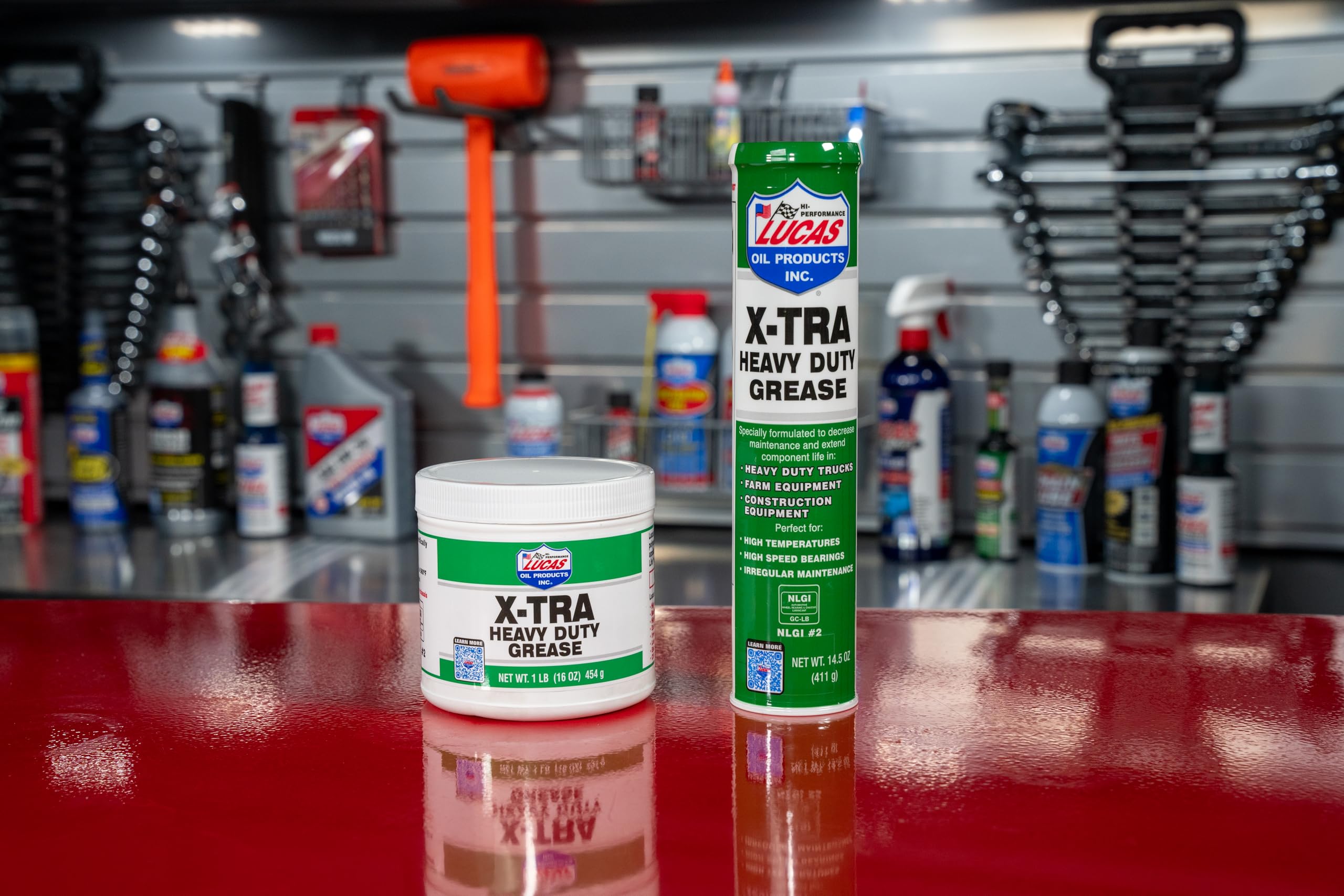 10301 Lucas Oil Heavy Duty Grease 14.5 Ounce, 14.5 oz,Green