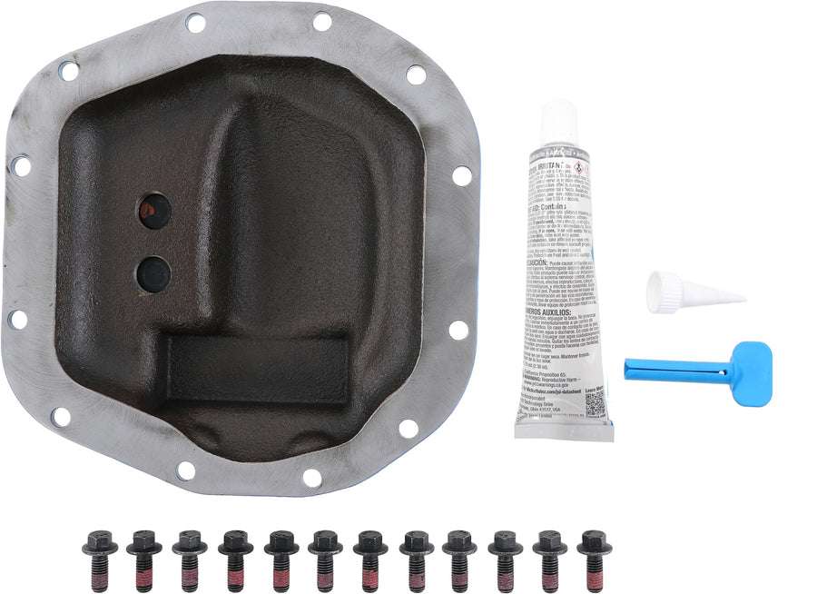 Spicer Nodular Iron 10053465 Front Dana 30 Differential Cover Compatible with Select Wrangler JL - Blue
