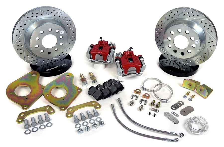 11.65" Clsc Brake Sys Rr Red Baer Brakes 78-88 G-Bod (4302561R)