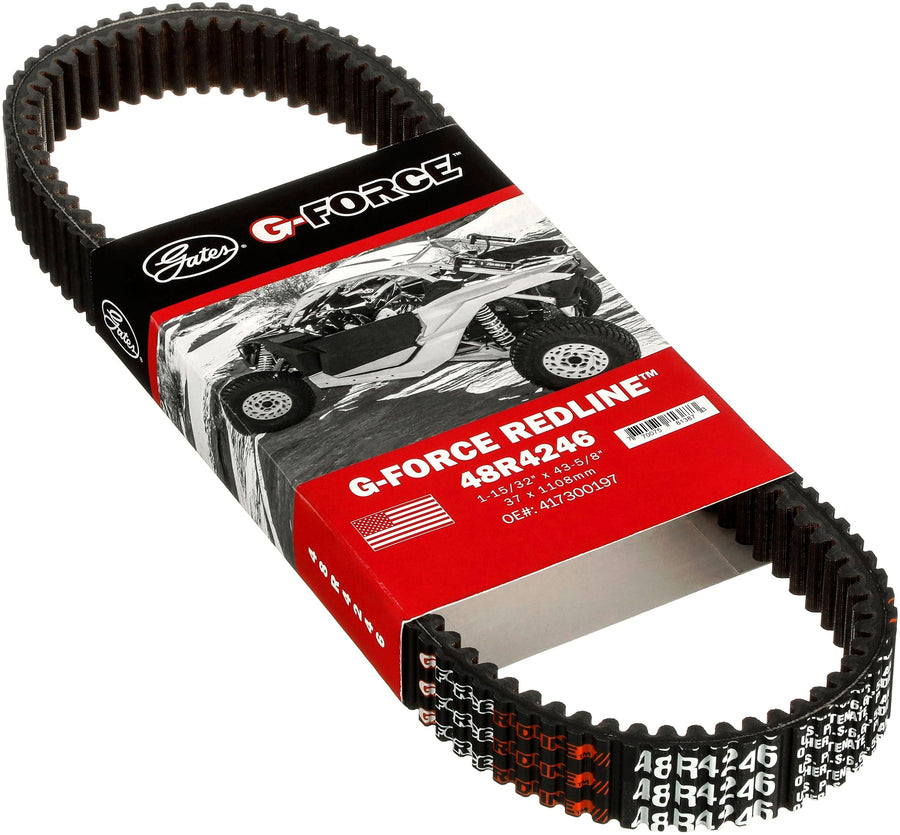 G-Force Gates RedLine Continuously Variable Transmission (CVT) Belt 48R4246