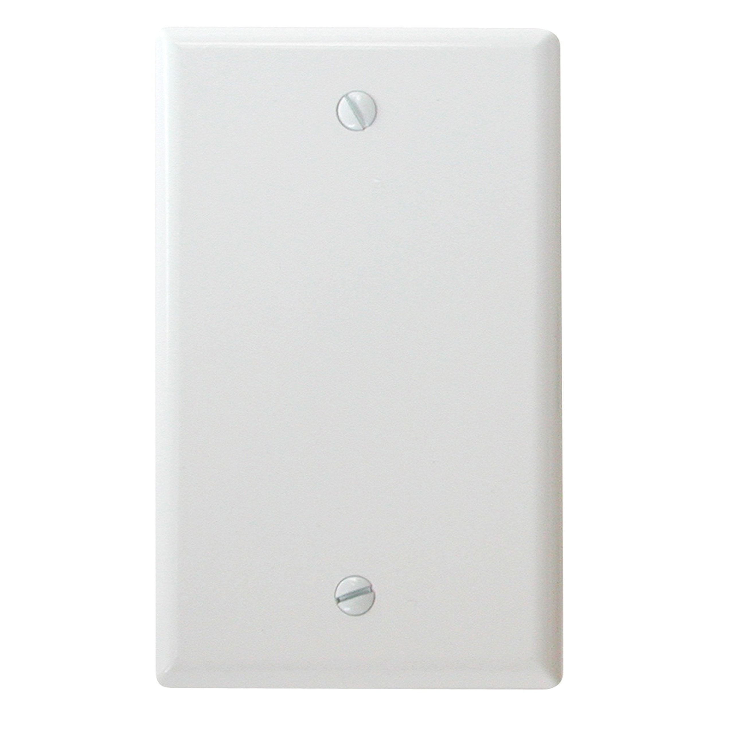 White Diamond Group Blank Wall Plate 52489