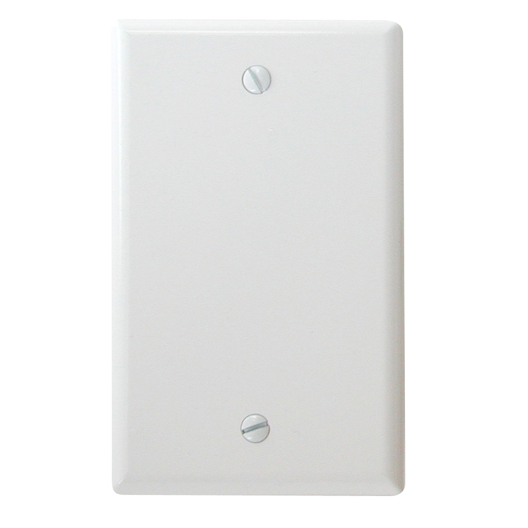 White Diamond Group Blank Wall Plate 52489