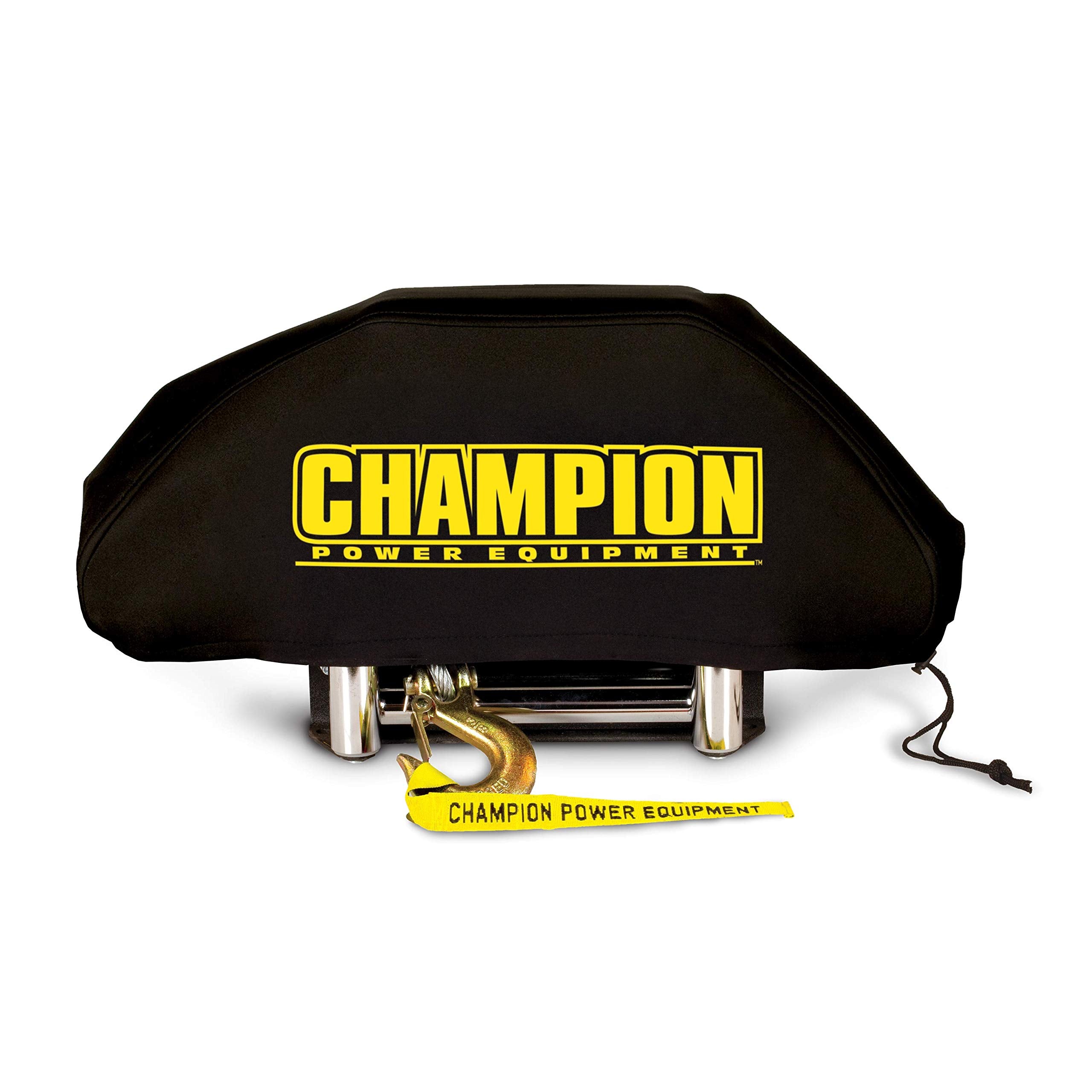 Weather-Resistant Champion Power Equipment 18035 Neoprene Storage Cover for Winches 8000-12,000 lb.