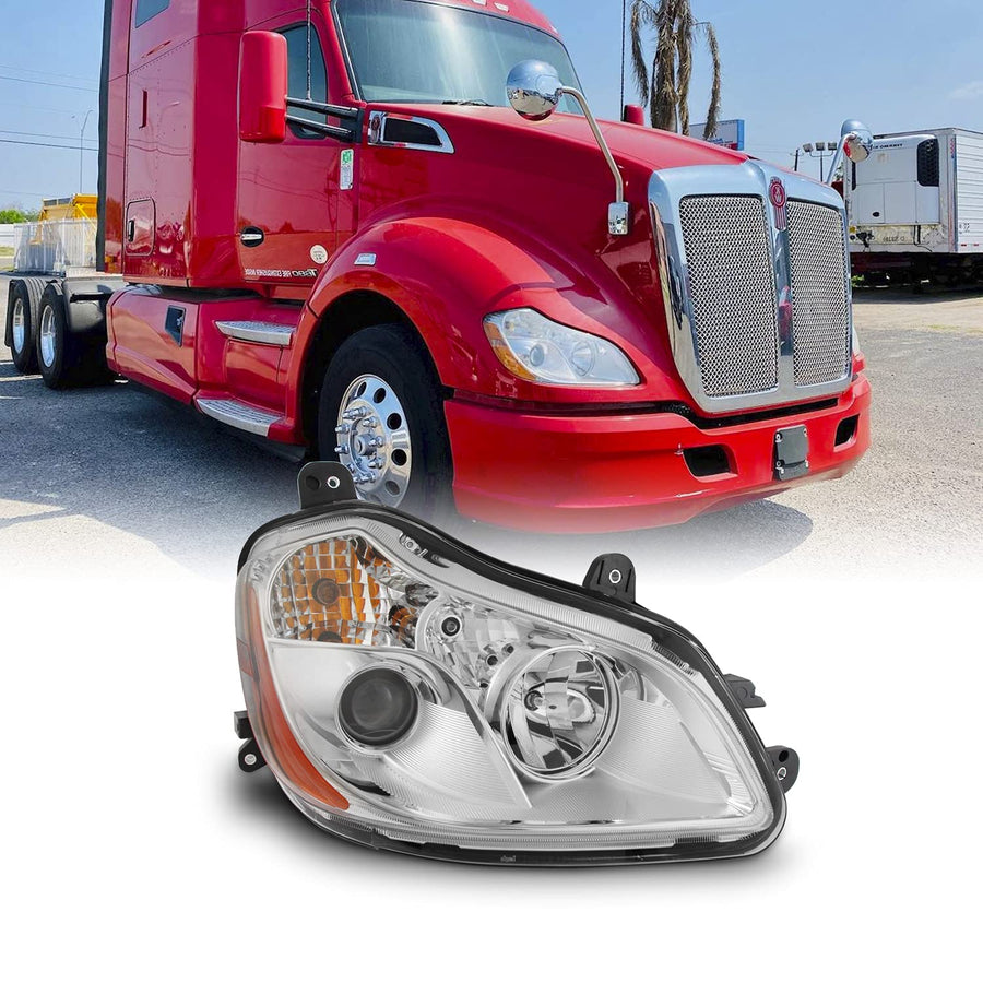 For 2013-2019 Kenworth T680 AKKON OE Projector Headlights Headlamp Replacement Assembly - Right Passenger