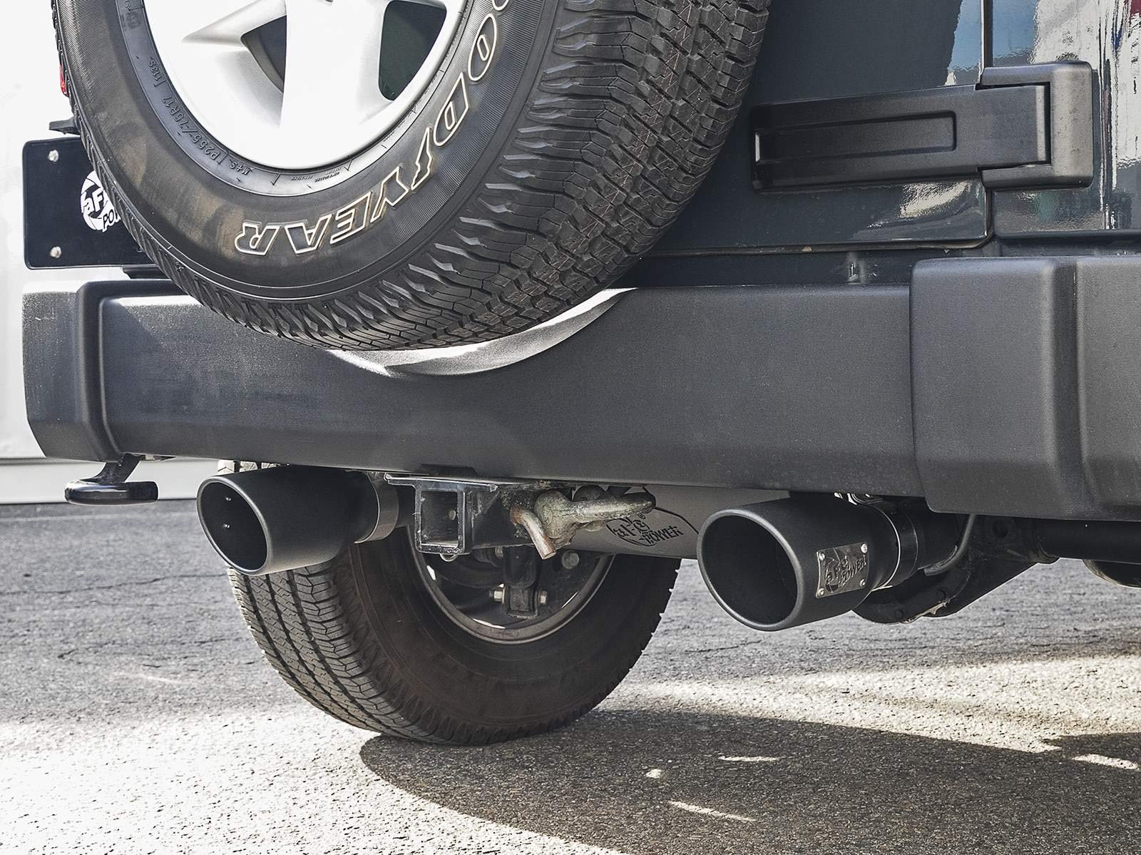 Rebel Series aFe Power 49-48061-B Axle-Back Exhaust System