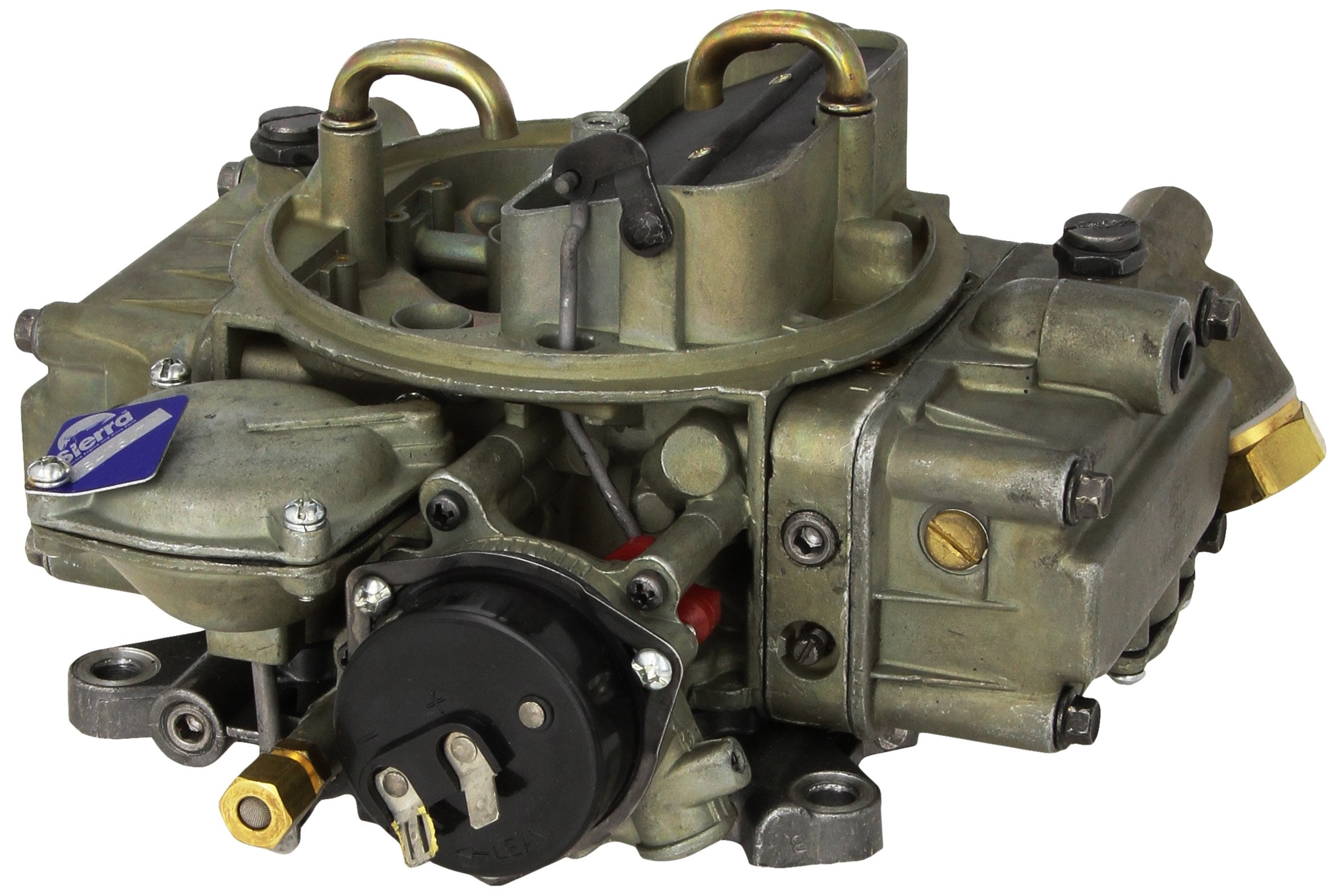 Sierra International 18-7637 Remanufactured Carburetor, 600 CFM Holley 4V with Front Inlet