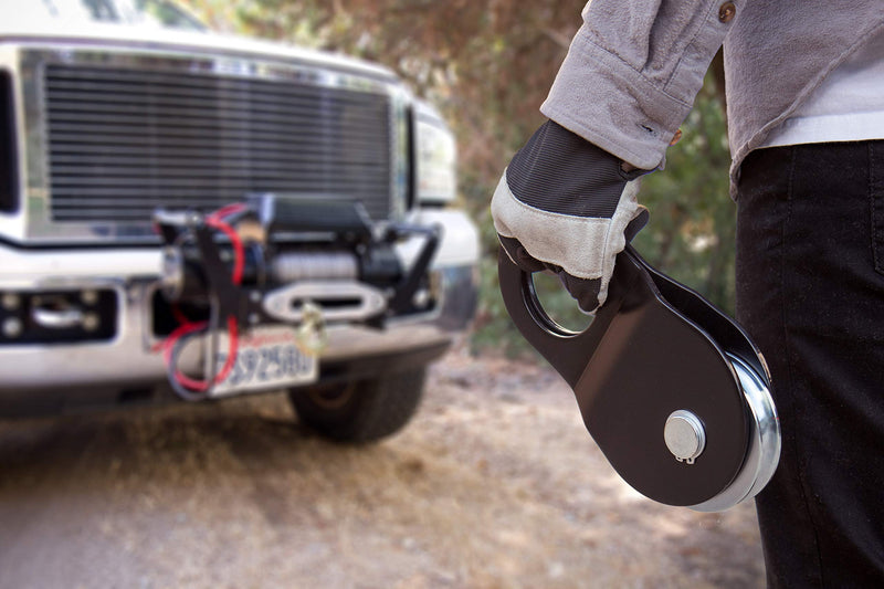 C11003 Champion Power Equipment Snatch Block, 15,000 lb.