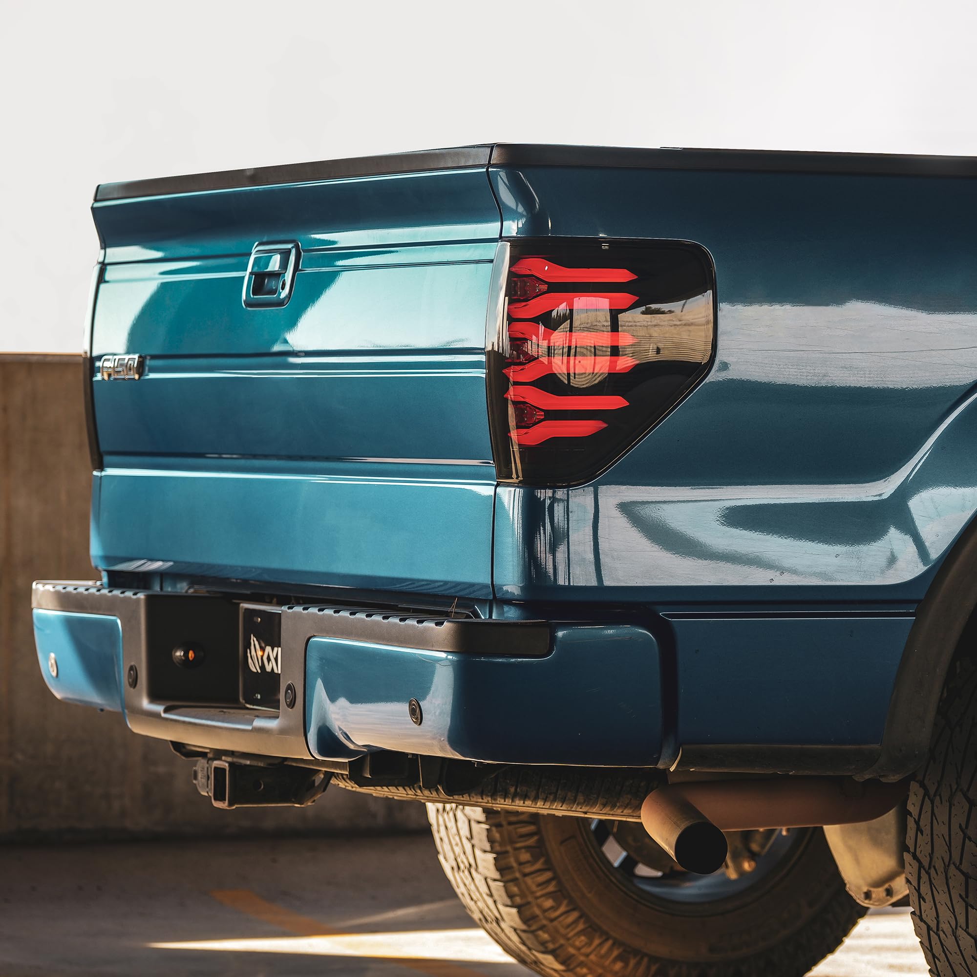 09-14 F150 AlphaRex LUXX-Series LED Tail Lights Black