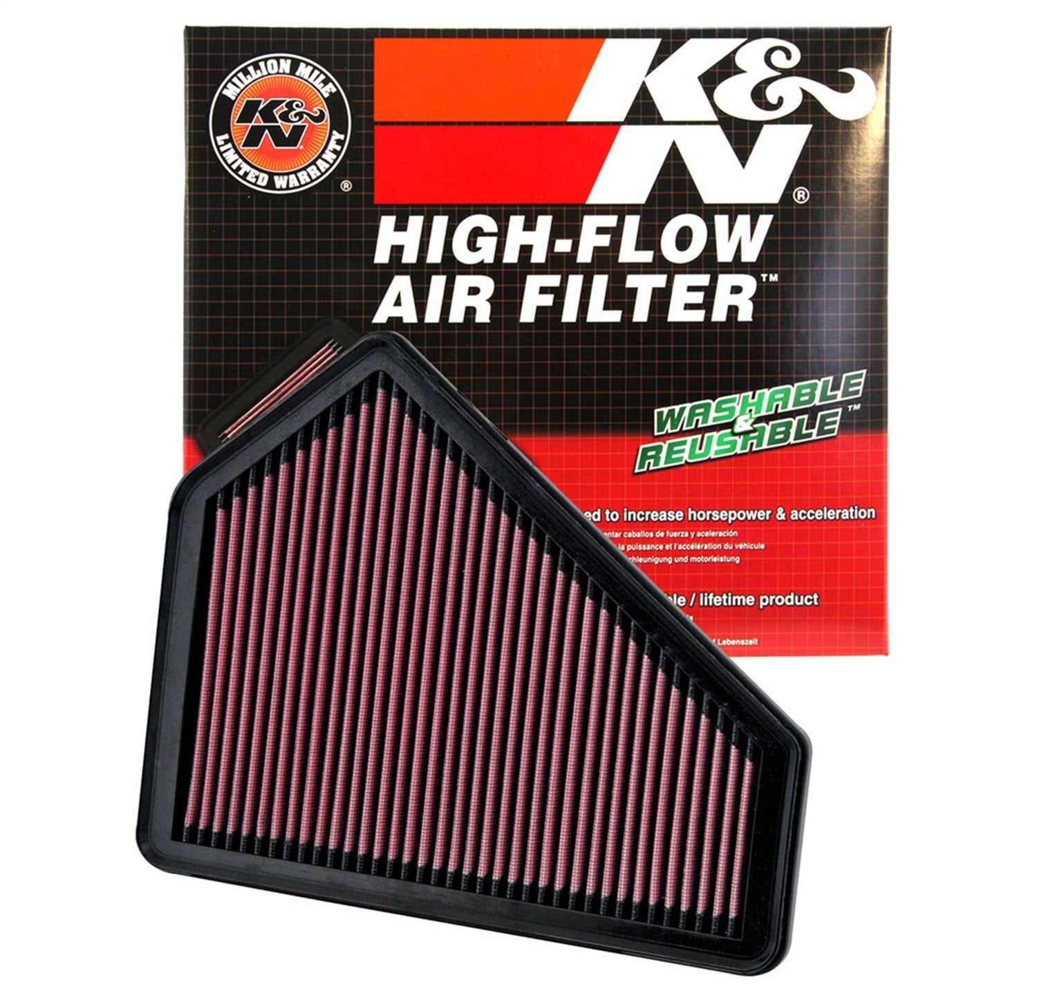 Replacement Air Filter K&N 33-2411