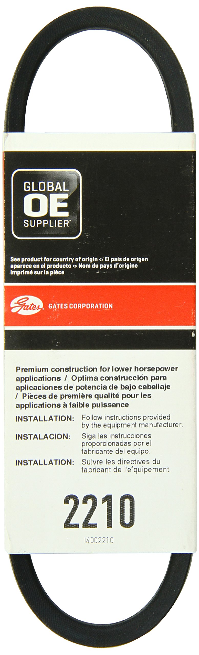 Truflex Gates 2210 Low Horse-Power FHP V-Belt