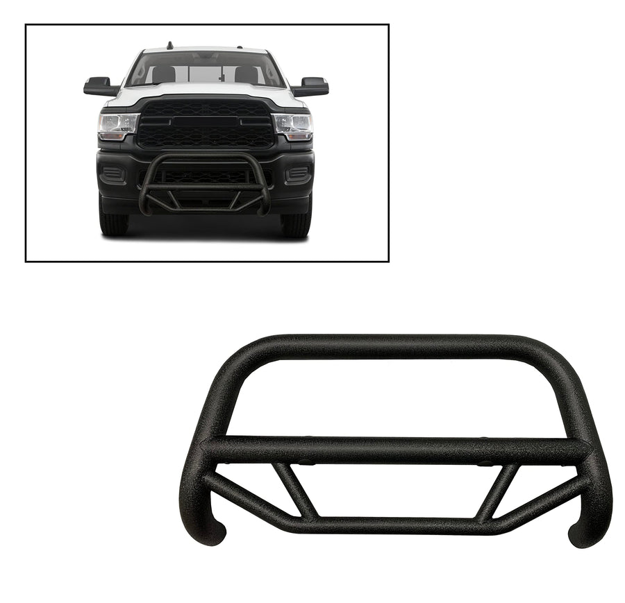 Max T Bull Bar Black Horse Textured Black Compatible with 2019-2025 Ram 2500|2019-2025 Ram 3500(excludes Power Wagon)-MBT-MR1903