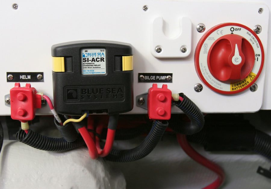 Add-A-Battery Kit Blue Sea Systems 7650 - Dual Circuit Battery Management System, 120 Amps