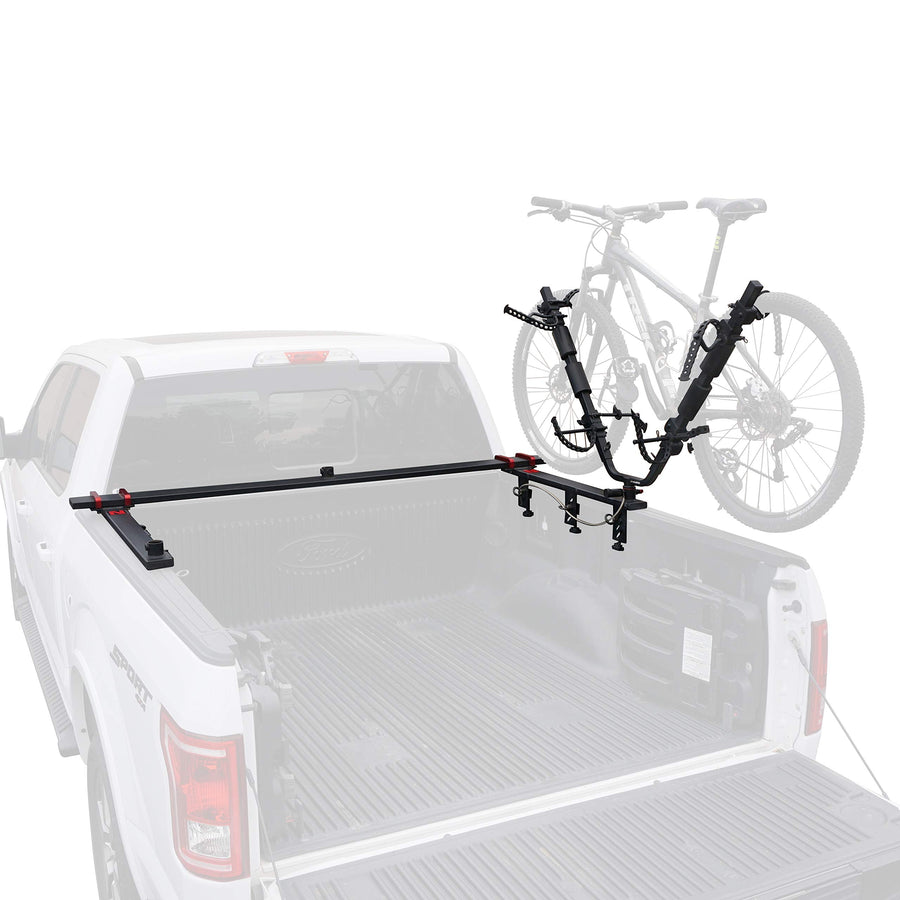 Let's Go Aero V-Rack Three-Quarter Nelson, 2-Bike Carrier Truck Bed Mount (Expandable to 6 Bike)
