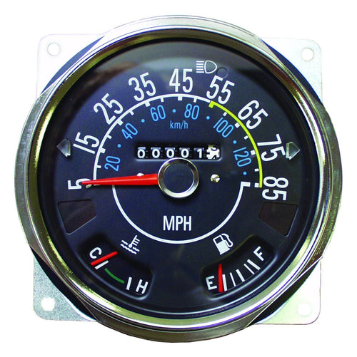 Crown Automotive Speedometer Assembly J5761110, black, white, amber