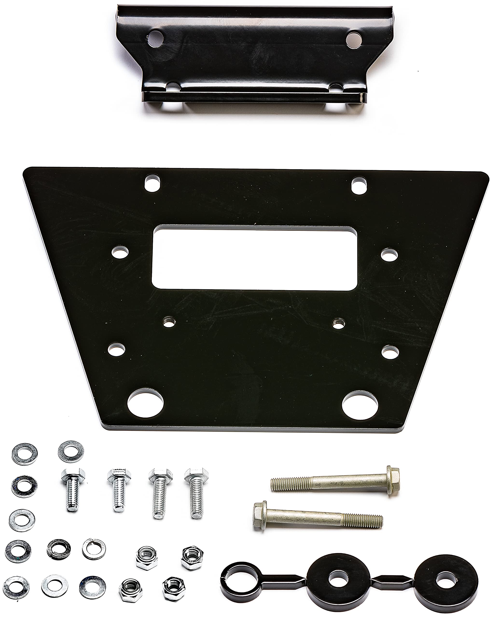 102102 WARN Winch Mounting Kit, Fits: Kawasaki Teryx KRX1000 ATV/UTV (2020-2021), Black