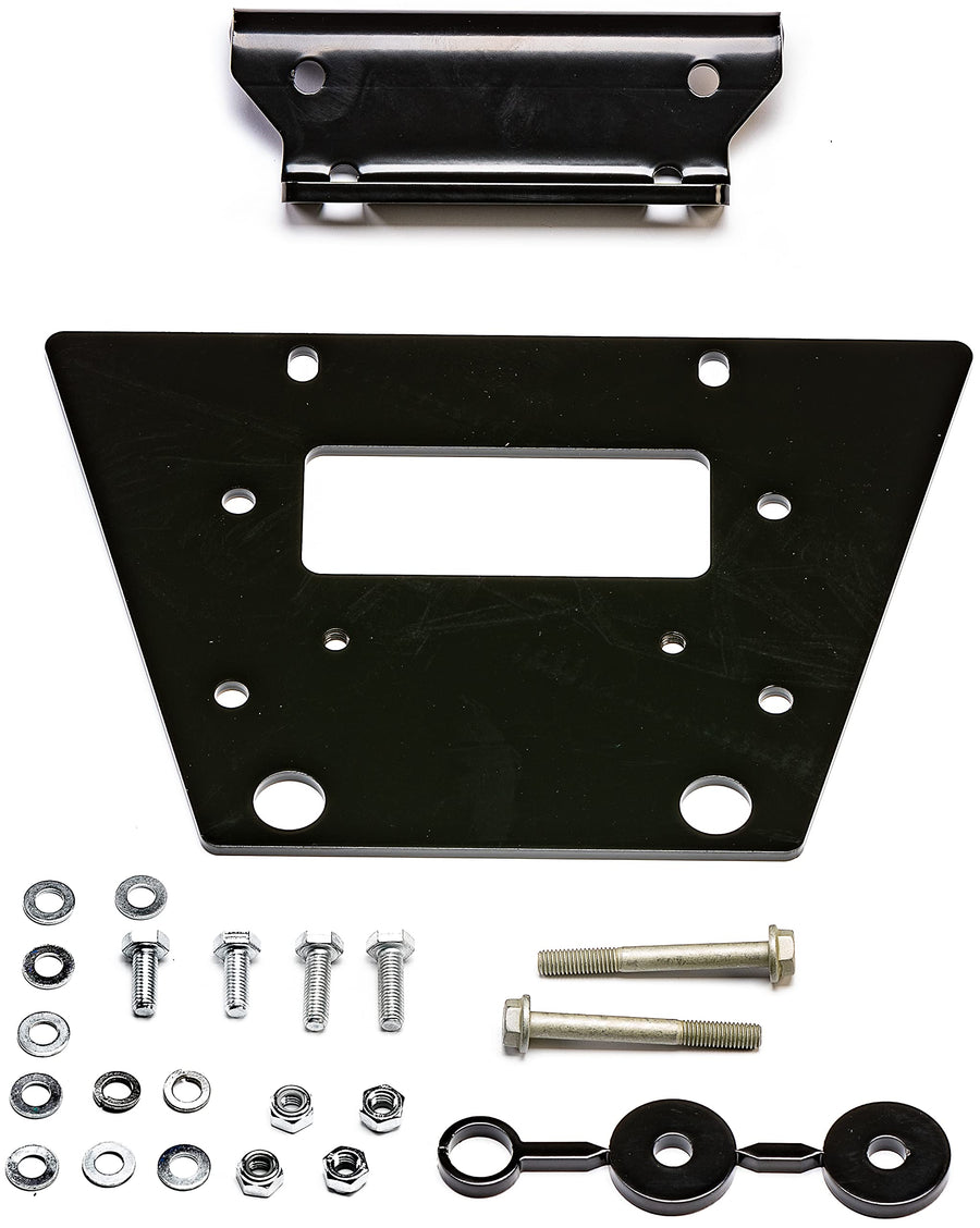 102102 WARN Winch Mounting Kit, Fits: Kawasaki Teryx KRX1000 ATV/UTV (2020-2021), Black