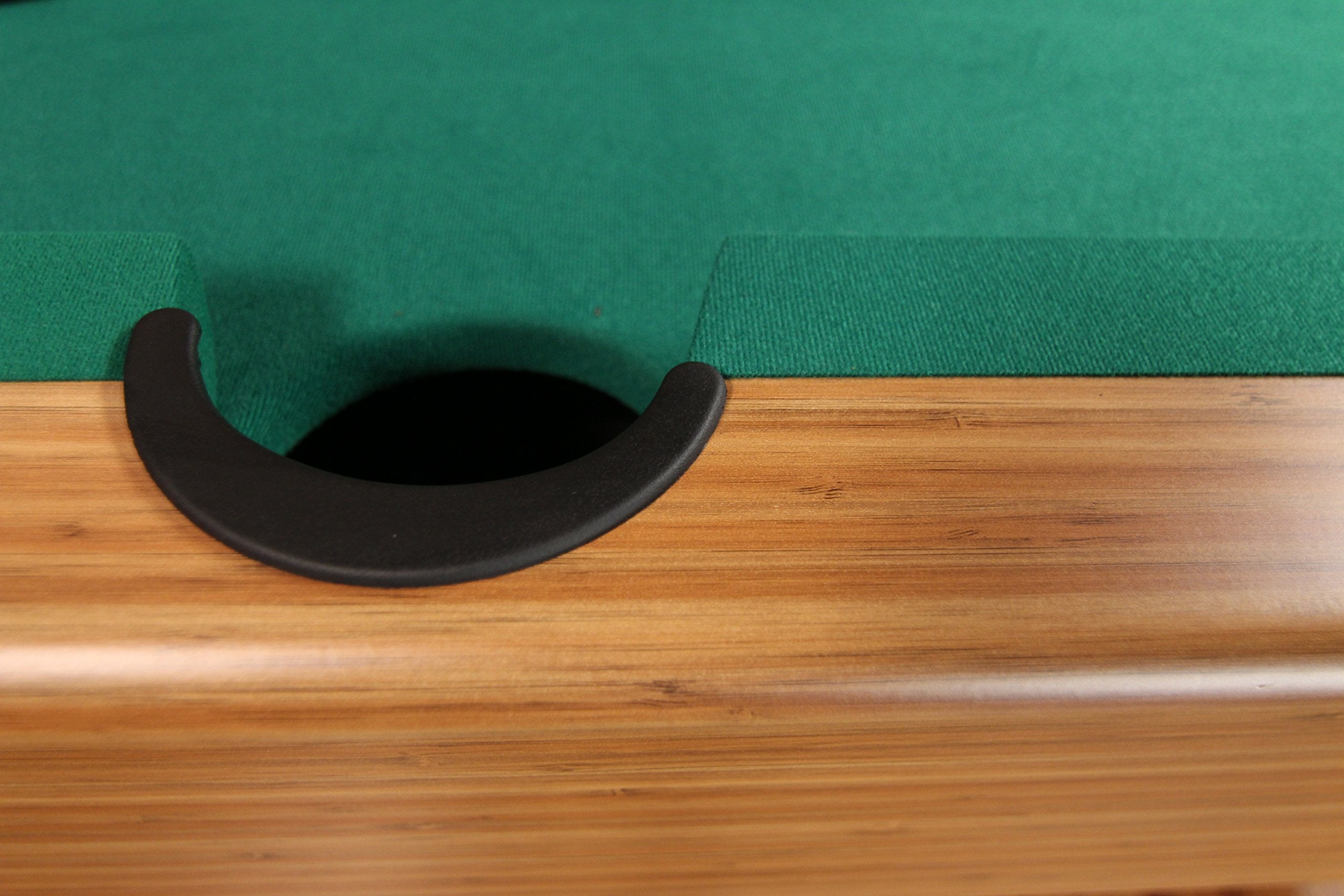 Mizerak 6.5' Dynasty Space Saver Billiard Table with Leg Levelers, Automatic Ball Return, and Classic Green Nylon Cloth