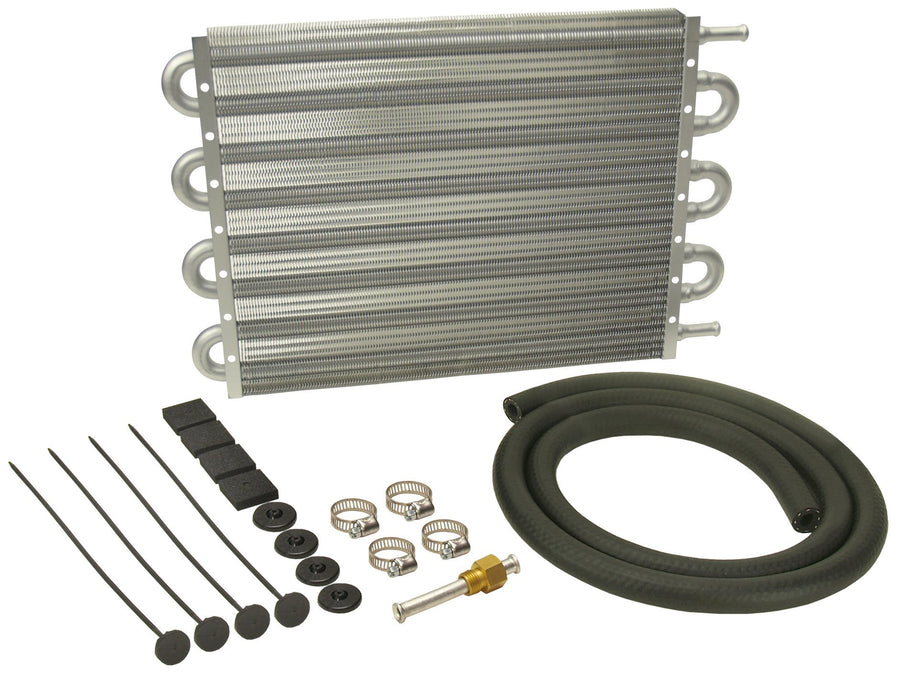 Derale 6000 Series Transmission Oil Cooler, Silver 12904