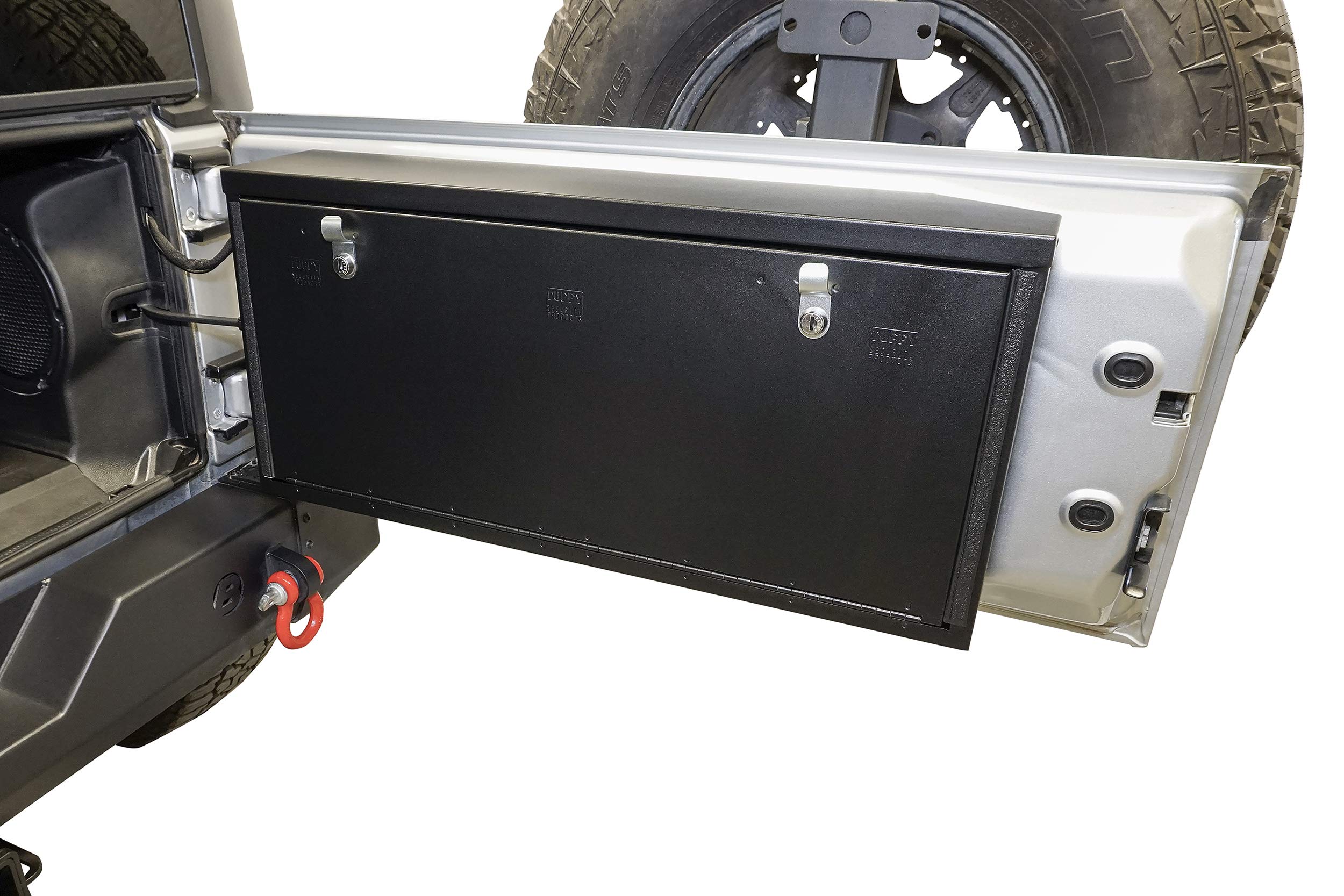 Lockbox Tuffy Security Products | Tailgate Premium Storage for Jeep Wrangler JK | 2007-2018