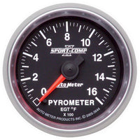 Sport-Comp II Auto Meter Electric Pyrometer Gauge Kit