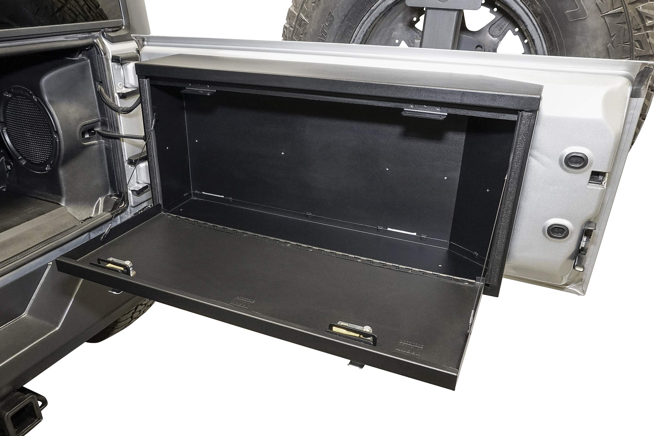 Lockbox Tuffy Security Products | Tailgate Premium Storage for Jeep Wrangler JK | 2007-2018