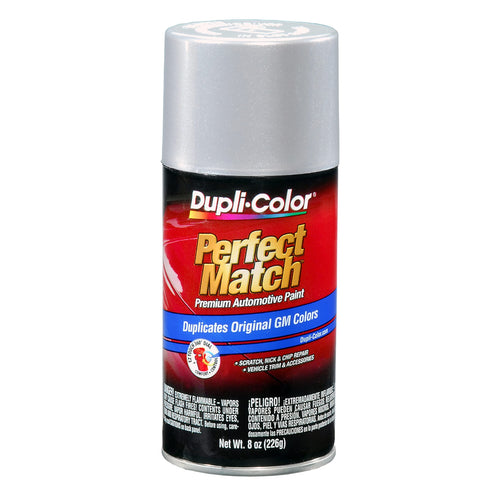Dupli-Color Perfect Match Automotive Spray Paint – Light Slate Metallic General Motors, 17 WA7468 – 8 oz. Aerosol Can