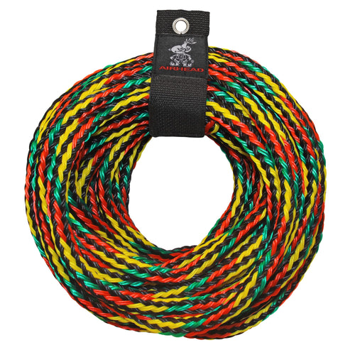 Tow Rope Airhead, 1-4 Rider Rope for Towable Tubes Multi, 9/16"