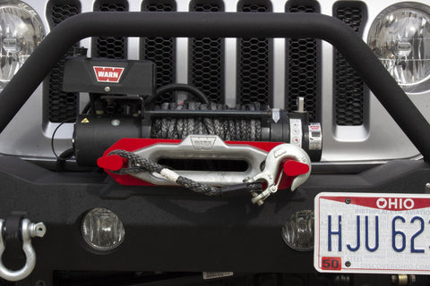 Offroad FISHBONE Winch Line Fishhook, Red