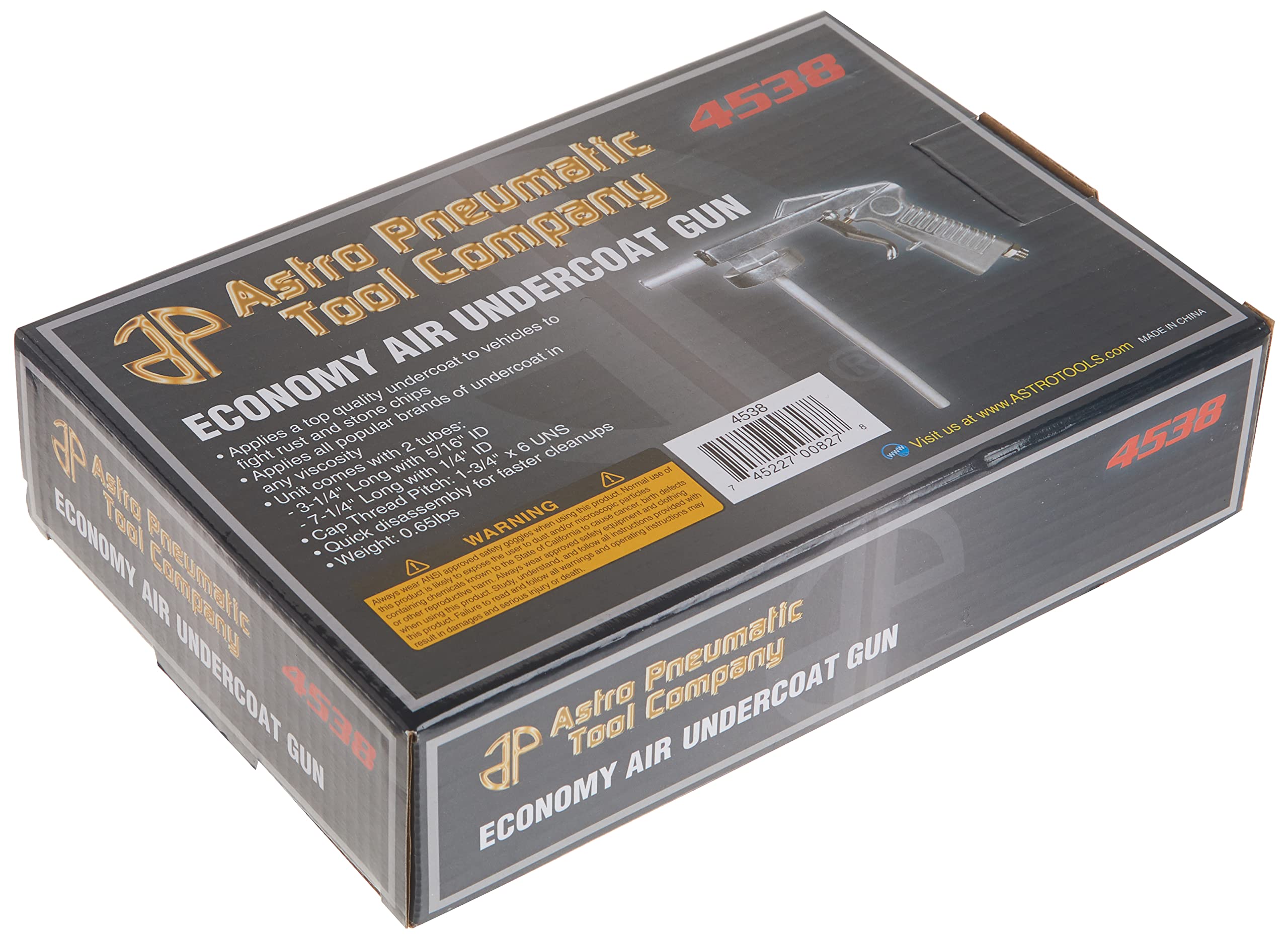 Economy Air Undercoat Gun Astro Pneumatic Tool 4538
