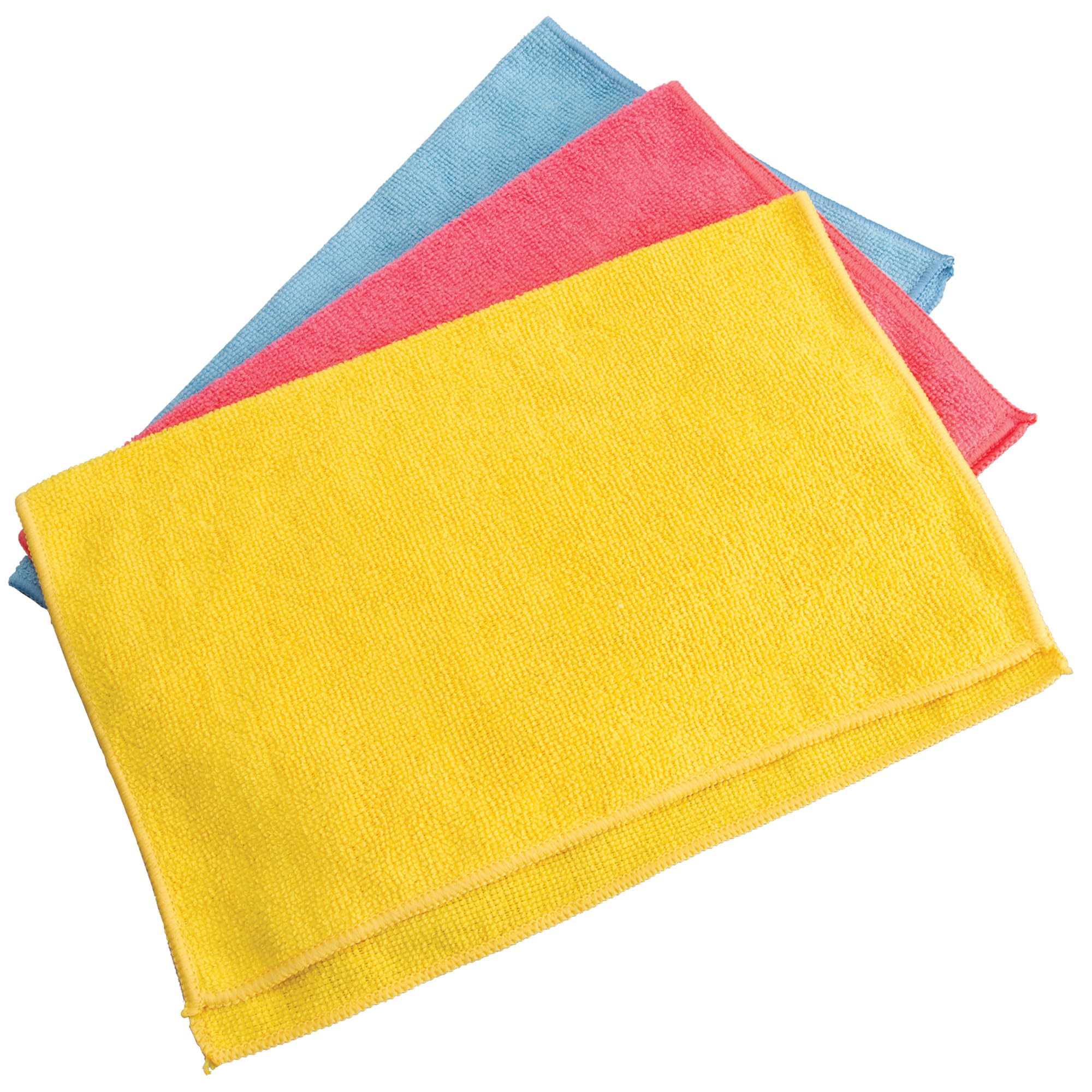 12 Pack Performance Tool W1482 Microfiber Towels, 12 x 16 Inches (30cm x 40 cm), Textured, Nonabrasive, Machine Wash and Dry, for Detailing, Washing, Dusting, Polishing, and Wiping Glass