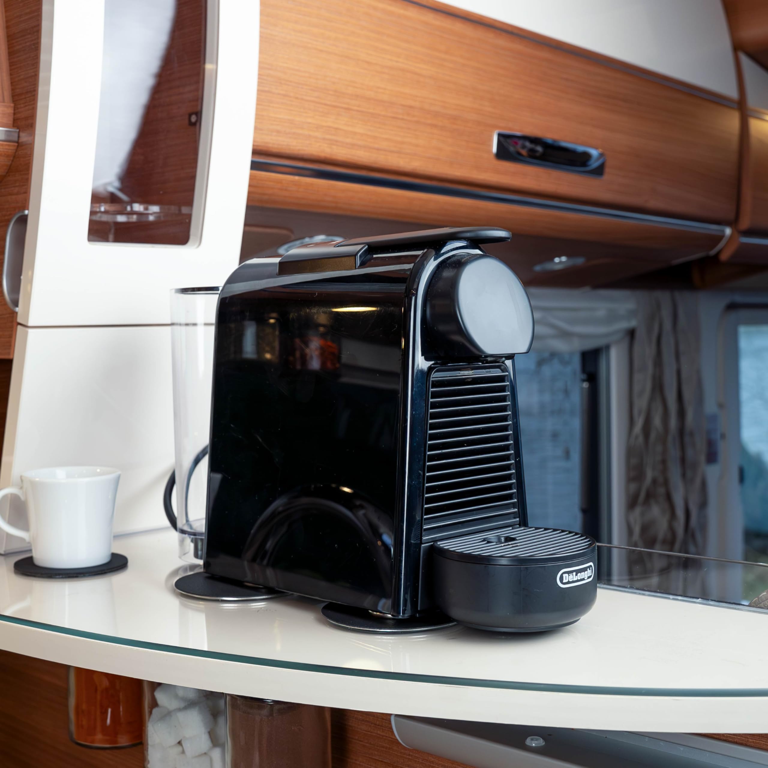 Magnet Power Bundle XXL silwy® – Smart Storage Solution for Small Coffee Machines – Includes Removable Metal Pads – Perfect for Travel
