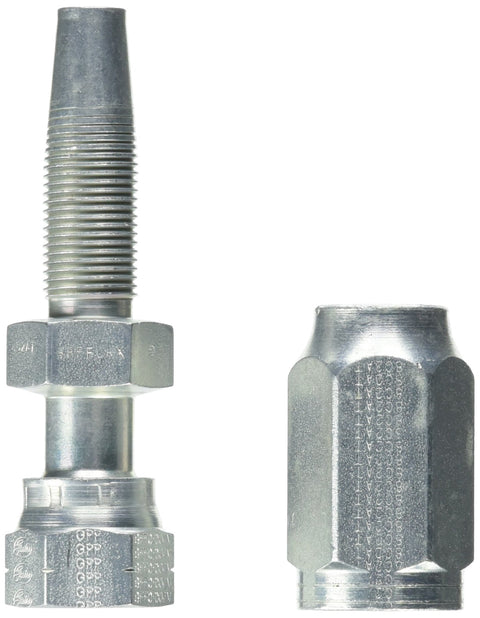Gates Field Attachable Type T 8C2AT-8RFFORX for G2 Hose, 2 Wire, Female Flat-Face O-Ring Swivel, 1/2" ID, 3.37"