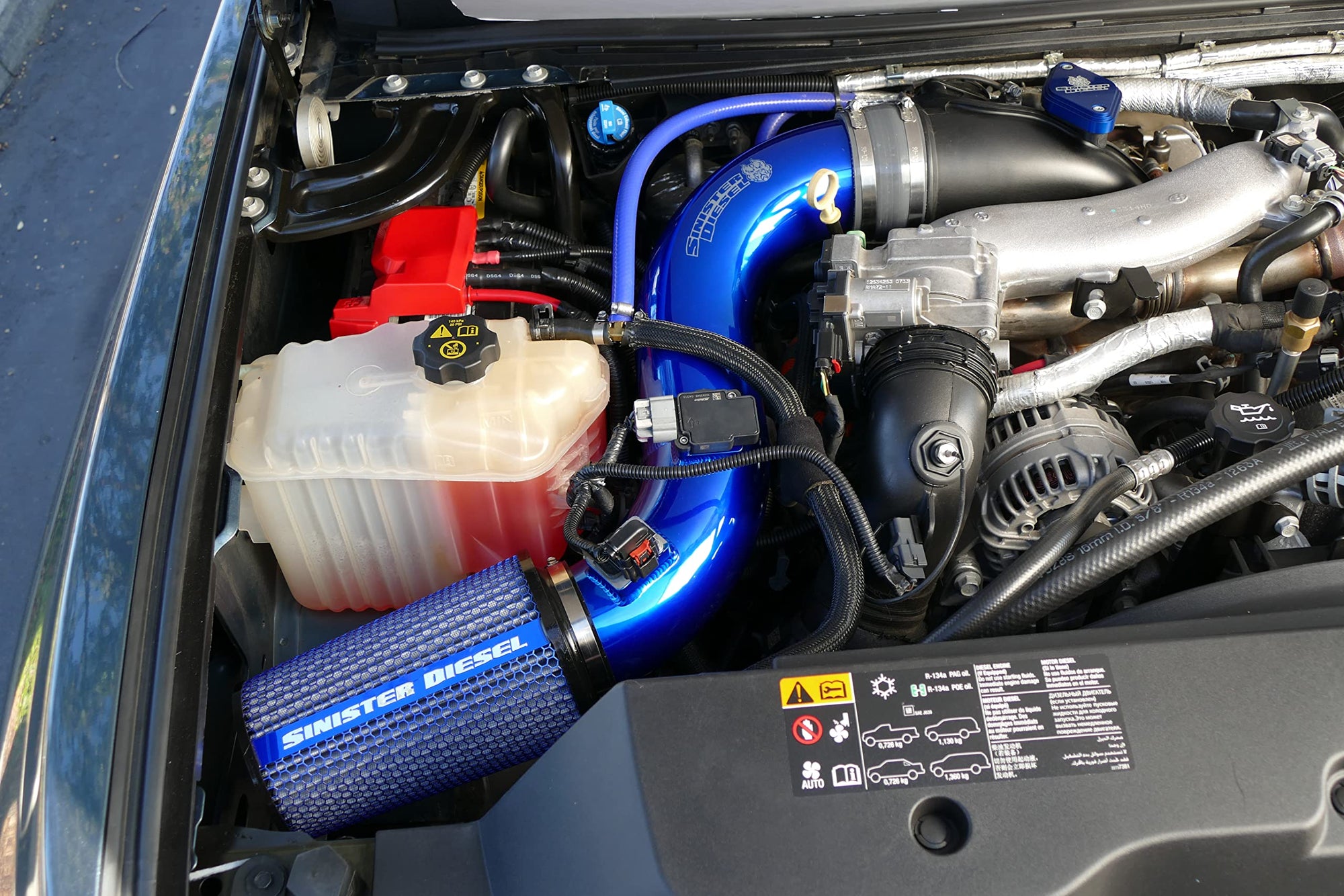 Cold Air Intake Sinister Diesel for 2013-2016 Chevy/GMC Duramax 6.6L LML