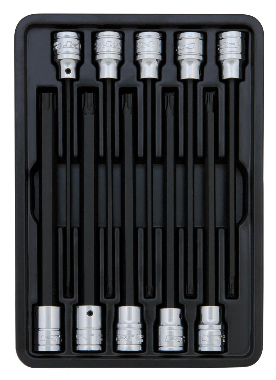 10pc Performance Tool W38752 3/8" Dr Star Bit Skt Set
