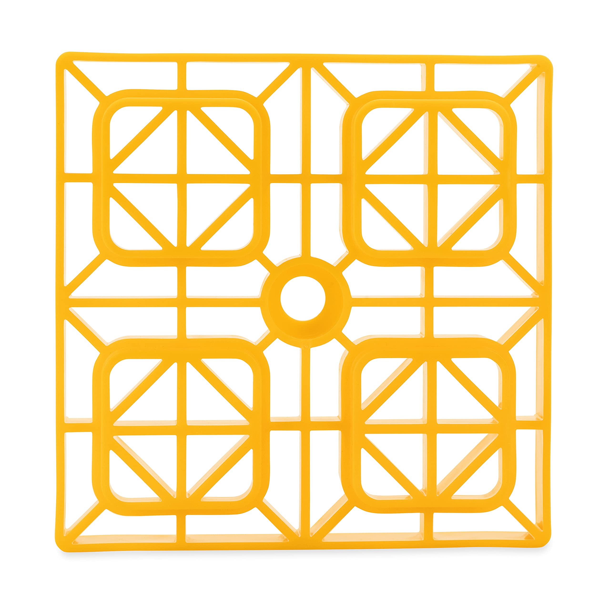 Heavy Duty Camco Leveling Blocks | Ideal for Leveling Single Wheels, Double Wheels, Hydraulic Jacks, Tongue Jacks, and More | Yellow | 10-Pack (44505)
