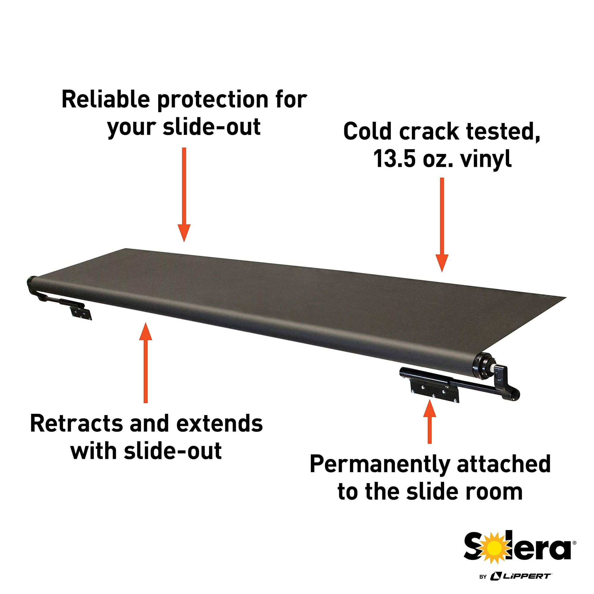 Slide Topper Awning Solera V000163273 - 5'6" (5'1" Fabric)