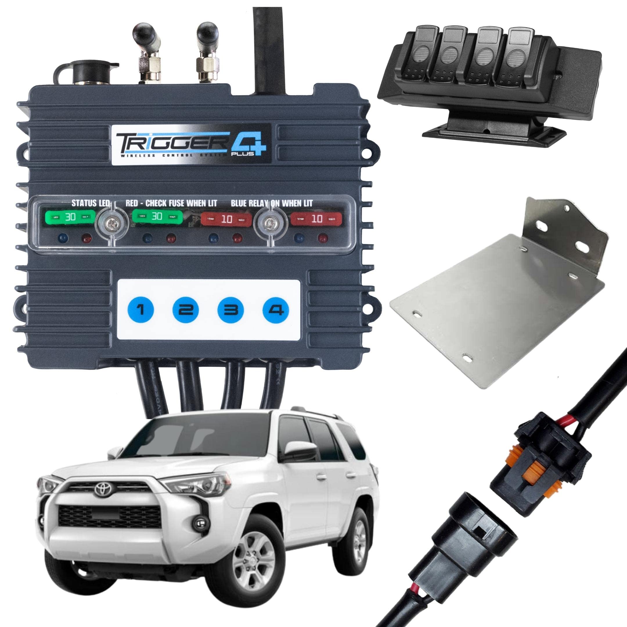4 Channel Switch Combo Kit TRIGGER 4PLUS 21004RUN for 4 Runner