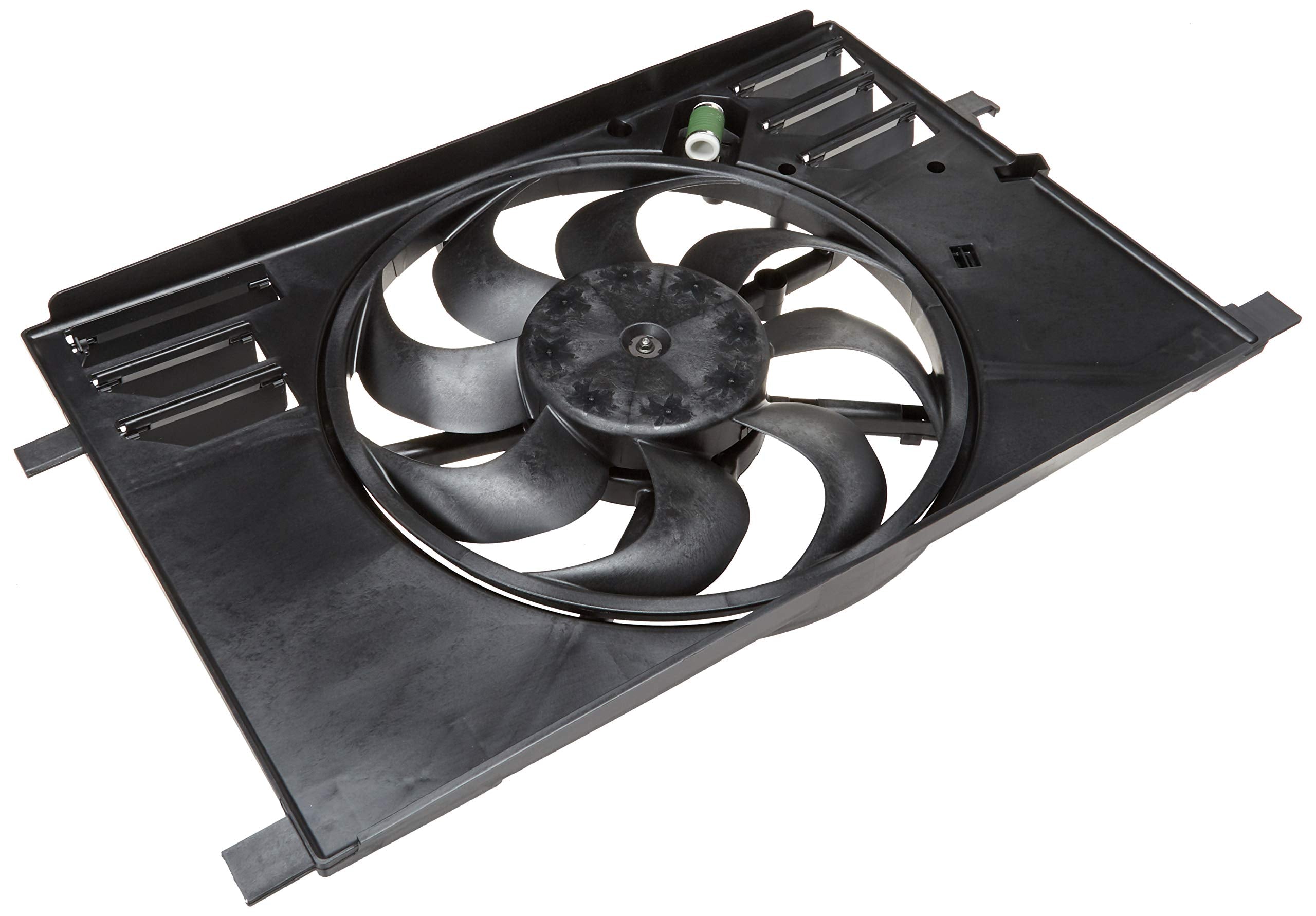 Cooling Fan Assembly TYC 623740 Compatible with 2015-2018 Jeep Renegade, Black